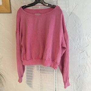 We The Free Rose Waffle Knit Top